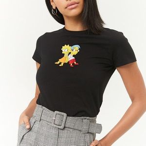 The Simpsons Crop Tee